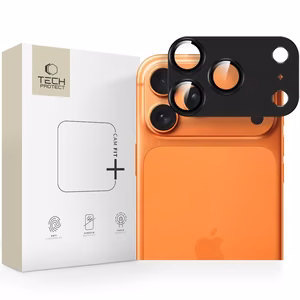 Tech-Protect Camfull Fit+ kameros dangtelis iPhone 17 Pro Max - juodas