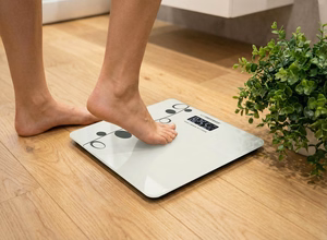Esperanza EBS005 personal scale Rectangle White Electronic personal scale
