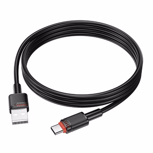Borofone Кабель BX110 Beneficio - USB на Type C - 2,4A 1 метр черный