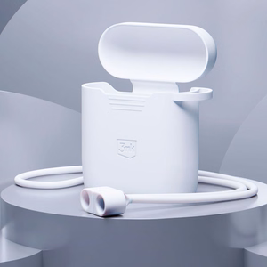 3mk Silikoninis AirPods dėklas AirPods 2 - baltas