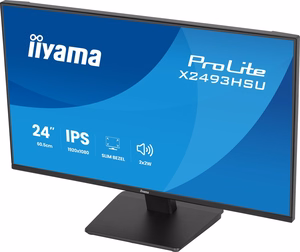 iiyama ProLite X2493HSU-B1 – kompiuterio monitorius, 23,8 col., Full HD 1920×1080, juodas