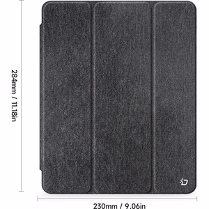 Phone Case Dux Ducis "Unid" for Apple iPad Air 13 (2025) / Air 13 (2024) / iPad Pro 12.9 (2018 / 2020 / 2021 / 2022) Black