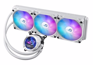 ASUS ROG Strix LC III 360 ARGB White Edition procesoriaus viskas viename skystojo aušintuvo 12 cm