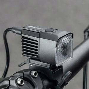 Rockbros RHL1600 Front Bike Light 1600lm with External Power Supply USB-C - Black