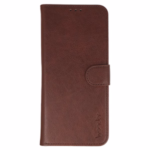 WONDER COMMON Универсальный чехол-книжка (SIZE XL) для Samsung A12/A13 4G/A34 5G/A02S/Xiaomi Redmi 12 4G/12C/Note 12 4G/12 Pro 5G/Oppo A53S/A72/A92 коричневый