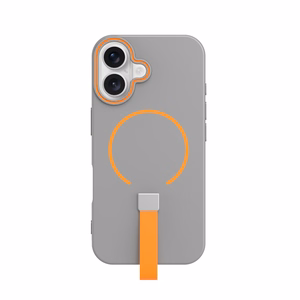 Loop Thin Mag dėklas for iPhone 17 Pro 6,3" pilkas