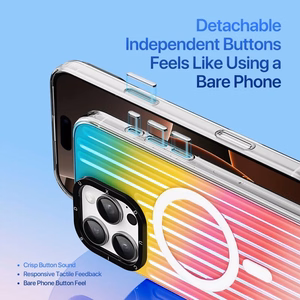 Dėklas Dux Ducis Zest Apple iPhone 16 Pro Max Gradient Rainbow