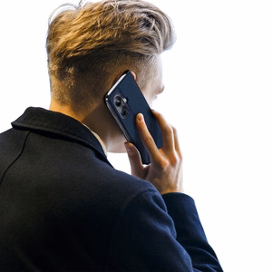 Dux Ducis Skin Pro dėklas Realme 10 Pro lankstus dangtelis kortų piniginė stovas - mėlynas