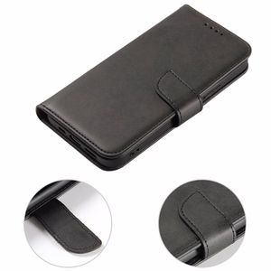 Magnetinis dėklas su atvartu ir pinigine Samsung M34 - juodas