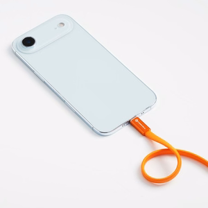 Кабель USB-C — USB-C Forcell F-Energy QC4.0 PD 5A 100W Cafule Flat 1,2 м CCFN23 оранжевый