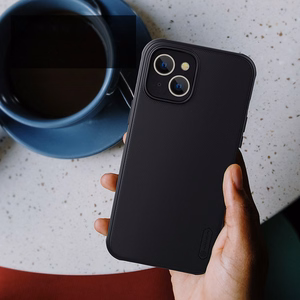 Dėklas Nillkin Super Frosted Shield Pro Magnetic Apple iPhone 14 Plus juodas