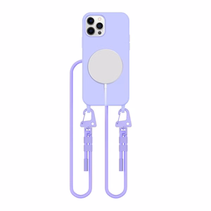 Tech-Protect MagNecklace Magnetinis dėklas telefonui iPhone 12 / 12 Pro - levandų