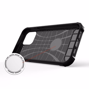 Hybrid Armor Case прочный защищённый чехол для iPhone 13 mini золотой