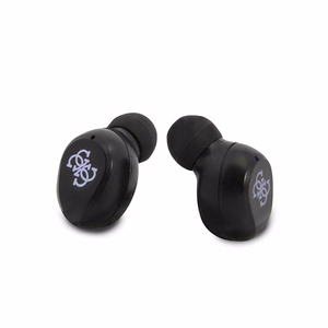Guess GUTWST31EU TWS Bluetooth ausinės + įkrovimo stotelė violetinės/violetinės