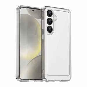 Kosminis dėklas su gelio rėmu, skirtas Xiaomi Poco F7 Pro - skaidrus