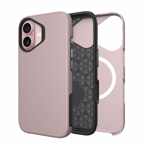 Чехол Perfectionists Triangle Mag для iPhone 13/14 розовое золото