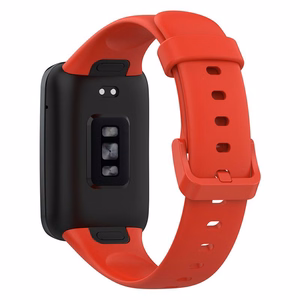 SILIKONINIS DIRŽELIS MI BAND 7 PRO/ M7 PRO (10). RAUDONAS