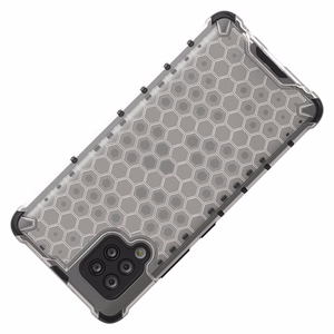 Honeycomb dėklas šarvuotas su TPU buferiu Samsung Galaxy A42 5G juodas