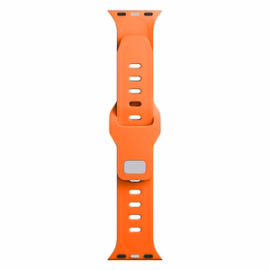 Силиконовый ремешок 3mk для Apple Watch, 38/40/41/42 mm, оранжевый, малый размер