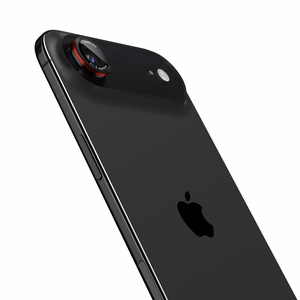 Spigen Optik Pro L-Series kameros stiklas 2 vnt. iPhone Air juodas ir raudonas