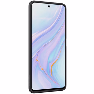 Nillkin Textured dėklas patvarus sustiprintas dėklas su gelio rėmu ir nailono nugarėle Honor 50 SE juodas