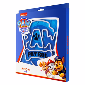 Pakabinamas Paw Patrol LED neoninis šviestuvas ant organinio stiklo – logotipas OW-130146