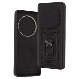 Slide Camera Armor Case for Xiaomi Redmi A3 Pro Black
