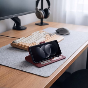 Tech-Protect Wallet dėklas Xiaomi Redmi Note 17 Pro 5G, bordo