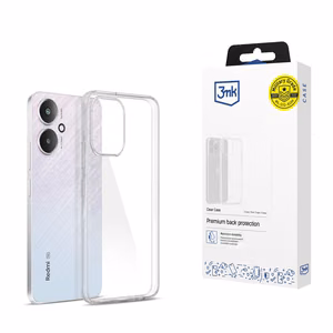 3mk Clear Case dėklas Xiaomi Redmi 13C 5G - skaidrus