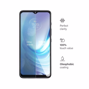 Закалённое стекло для Motorola G50 Blue Star