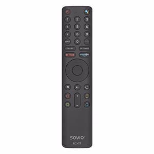 SAVIO RC-17 Universalus/pakeičiamas nuotolinio valdymo pultas XIAOMI TV – SMART TV
