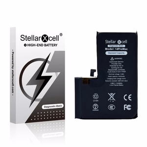 Аккумулятор StellarXcell Diagnostic для Apple iPhone 14 Pro Max, 4330 мА·ч (стандартная ёмкость + высококачественная копия BMS)