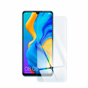 Apsauginis stiklas (m) - mėlynas (m) - HUAWEI P30 Lite