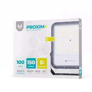 LED prožektorius PROXIM+ 100W 6500K 15000lm 230V IP65 Forever Light 150lm/W, 5 metų garantija