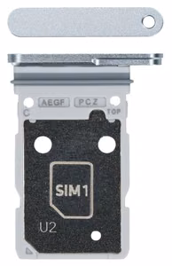 Держатель SIM-карты Samsung A576 A57 5G Icyblue оригинальный (service pack)