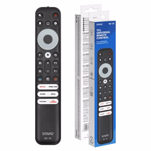 SAVIO RC-31 универсальный сменный пульт для телевизоров TCL и SMART TV