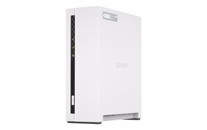 QNAP TS-133 NAS ir duomenų saugojimo serveris Tower Cortex-A55 2 GB DDR4 0 TB QNAP Turbo System Balta