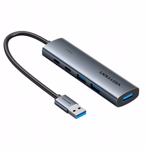 Vention 5-in-1 USB-A šakotuvas 0.15m