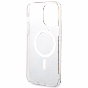 Guess IML 4G MagSafe чехол для iPhone 15 Pro Max - коричневый