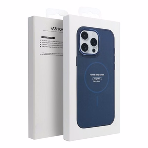 Чехол для Samsung S26 ULTRA Frame Mag Cover совместимый с MagSafe тёмно-синий