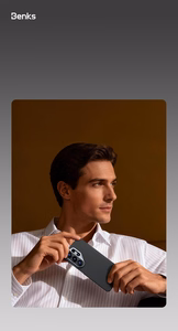 Benks Magnetic Armor Air Kevlar Чехол Metal Frame 600D (J050) для Samsung Galaxy S26 Ultra чёрный
