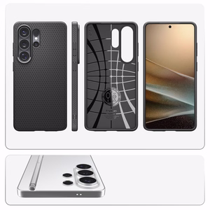 Spigen Liquid Air чехол для Samsung Galaxy S26 Ultra - чёрный