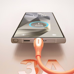 Joyroom S-A59 Vibrant Series 3A кабель USB-A — USB-C 1.2м оранжевый