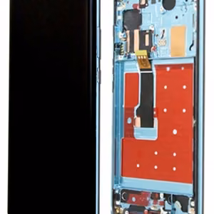 LCD ekranas Huawei P30 PRO su lietimo ekranu ir rėmeliu Aurora OLED