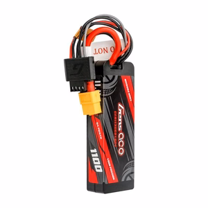 Аккумулятор Lipo Gens ace G-Tech 1100 мА·ч, 11,1 В, 3S1P, 60C, GRP-76 в жестком корпусе с разъемом XT60