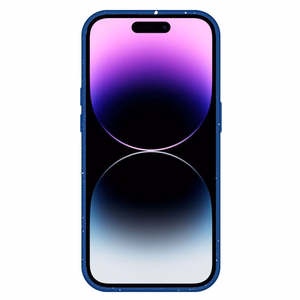Tel Protect magnetinis Splash matinės tekstūros dėklas Iphone 15, tamsiai mėlynas