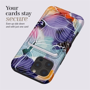 MIO Flowers Magsafe Case Compatible Card Holder