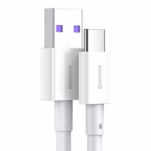 USB кабель Baseus Superior с USB на Type-C 66W 1.0м белый CATYS-02