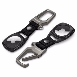 Spigen Rugged Armor Case for Apple AirTag - Matte Black