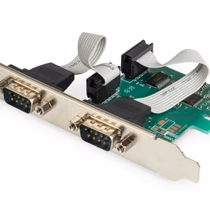 Digitus 2 prievadų nuosekliosios sąsajos plokštė, PCIe